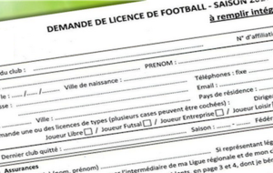 RENOUVELLEMENT LICENCES - 2019 / 2020