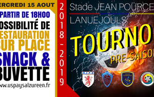 TOURNOI DE PRE-SAISON 18/19