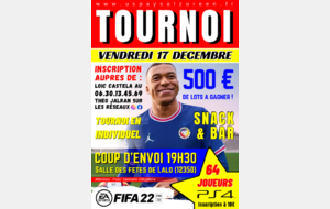 TOURNOI USPA - FIFA 22 INDIVIDUEL