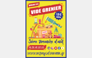 VIDE GRENIER / ALIGOT SAUCISSE