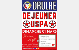 😋 | Déjeuner de l'USPA | DRULHE