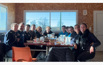 La belle tournée des calendriers de l'USPA !