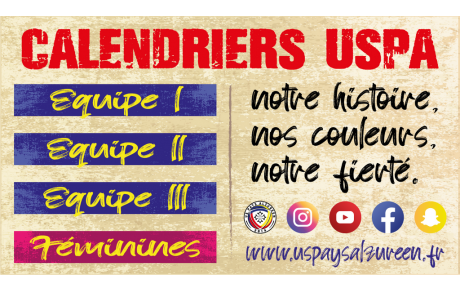 CALENDRIERS DES CHAMPIONNATS - 2021 / 2022