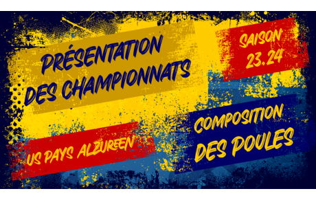 PRESENTATION DES POULES
