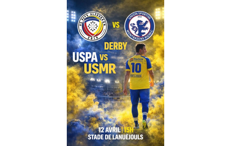 Ce dimanche c’est repas et derby!  !